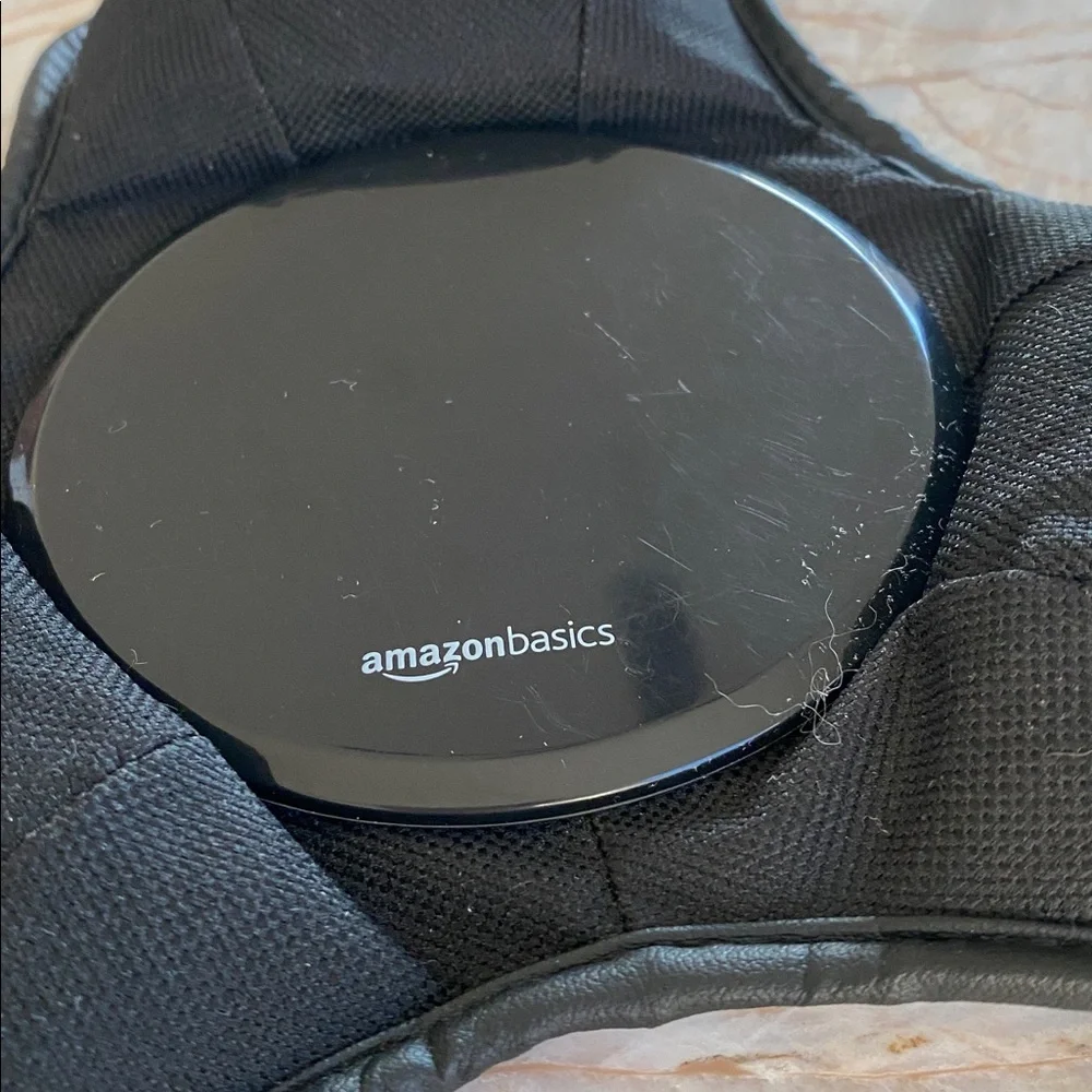 Amazon Basics Black Camera Lens Cap Holder